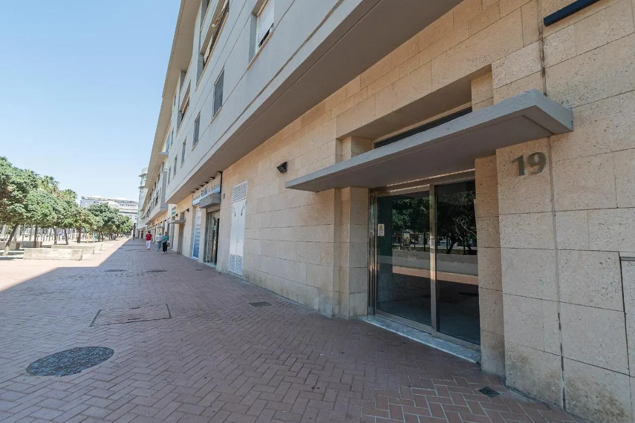 Apartamento Cortadura Playa Кадис Испания