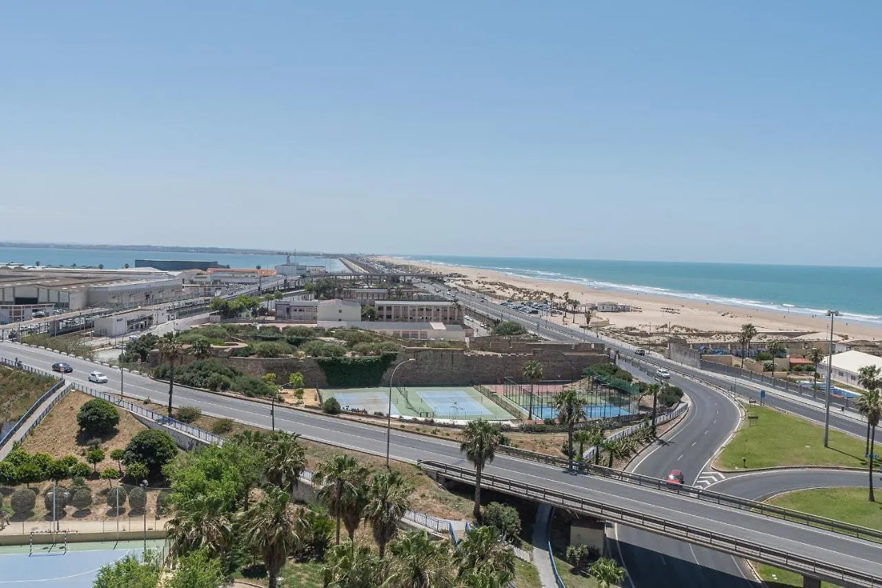Апартаменты Apartamento Cortadura Playa Кадис